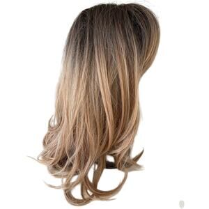HAIRCUBE Elegant Brown Ombre Wig EUC